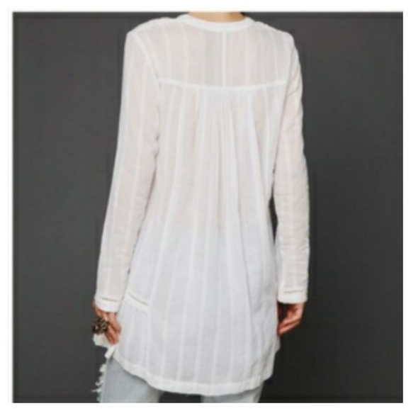 Free People Embroidered Peasant Tunic Top - Picture 2 of 8